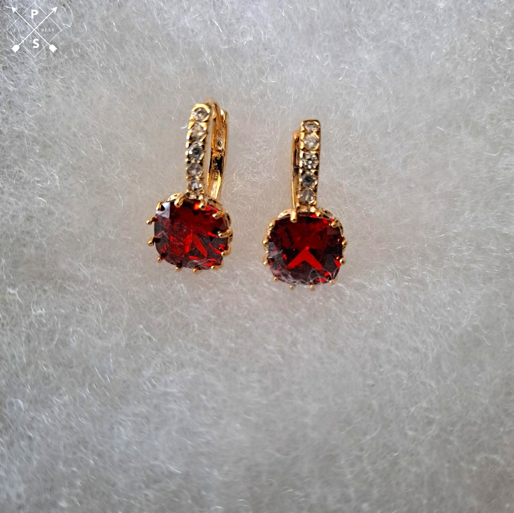 Ruby Earrings